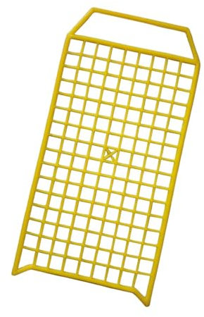 Gralara PP Paint Grid Sturdy Practical Painting Supplies Paint Grid Tray Partition Mesh Paint Filters for Furniture Painting, 4 Inches