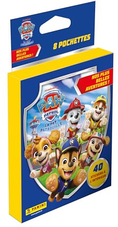 Panini LA PAT'PATROUILLE - NOS Plus Belles Aventures Blister 8 Pochettes
