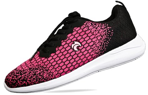 Henselite HL76 Ladies Lawn Bowling Shoes in Raspberry.