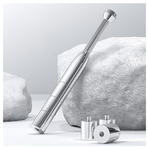 Verstellbares indisches Schläger-Set aus Stahl, 8–14 kg, Clubbell- und Macebell-Trainingsgerät für Ganzkörpertraining, funktionelle Fitness, Muskelaufbau und Krafttraining