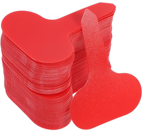 TOYANDONA 100 Piezas Etiquetas Jardín Forma Gruesa para Plantas Marcadores Identificación Plantas Suculentas Compactas para Macetas y Pequeños Espacios Paquete Unidades