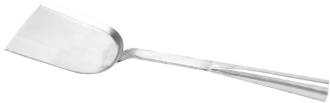 NULYLU Pala para Carbón de Estufa en Acero Resistente, Práctica y Fácil de Usar, Adecuado para Barbacoa y Uso Hogar, Ahorro de Energía Garantizado