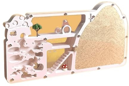 Granja de Hormigas Nido de Arena expandible: hábitat de Hormigas carpinteras for observación, Kit de Ciencia educativa for visualización de colonias de Hormigas Caja para Hormigas