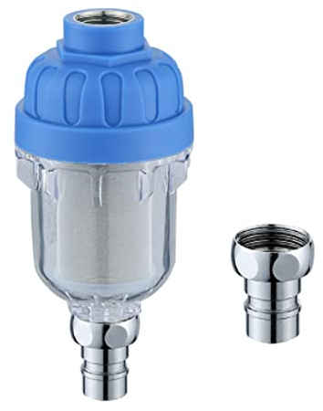 Vorfilter Sedimentfilter - Wasserfilter Für Wasserhahn, Sediment Im Wasser Reduzieren Wasser-Vorfilter-Sedimentfilter, Edelstahl Leitungswasser Filter Für Waschmaschinen - Wasserreiniger (1/2)