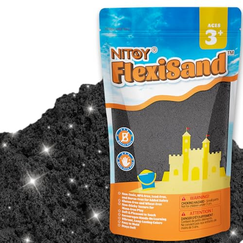 NiToy Play Sand (1 kg, svart)