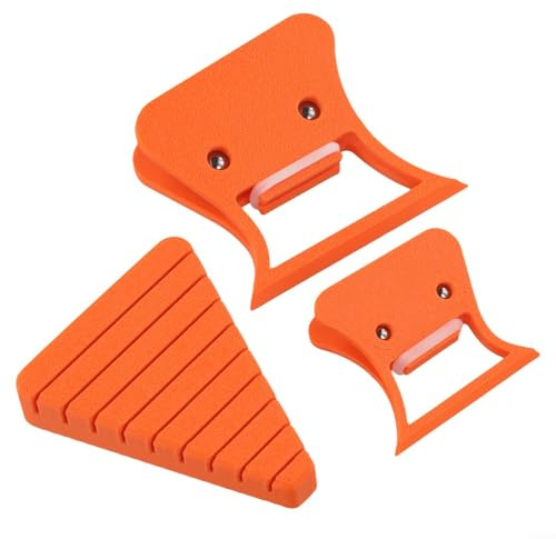 Set di pinze per pesca a mosca e blocco pieghevole, con impugnatura sicura per piume pieghevoli, Flashabou e capelli, essenziali per pesca a mosca (set da tre pezzi)