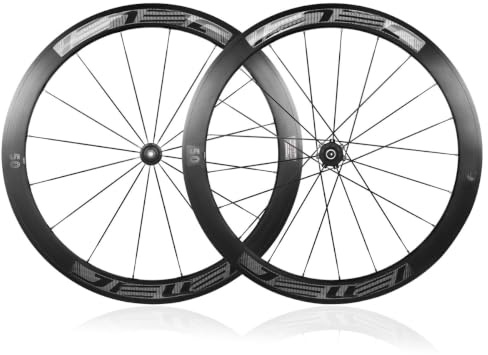 700c Landsvägscykel Hjulset 30/40/50mm Fälg C/V Bromsnav QR Cykelhjulset | 16/21H Aluminiumlegering Fälg, Stöd 7-12-växlad Kassett ,120 Klick