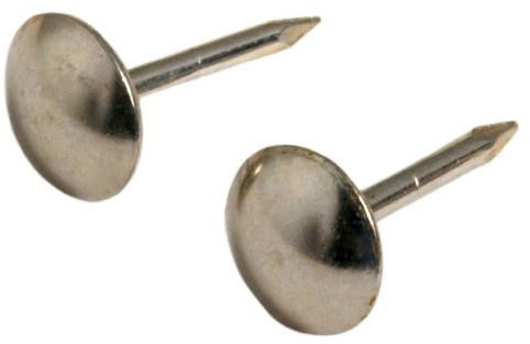 Hillman Furniture Nail Round Head Nickel 25 Pack 122683
