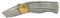 Stanley Fatmax Messer PRO 0-10-819 (mit einziehbarer Klinge, 205 mm Länge, robustes Zinkdruckgehäuse mit patentierter InterLock-Verbindung, mit magnetischer Spitze, Ersatzklingen im Griff verstaubar)