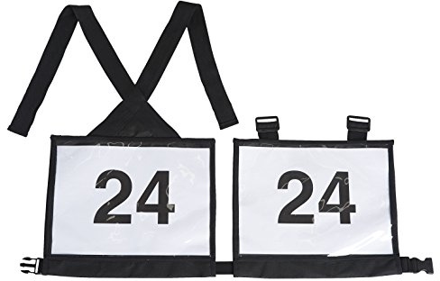 Startnummernhalter für Reiter, Farbe: Schwarz