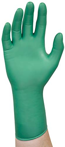 Microflex 93-260 Nitrile and Neoprene Gloves - Disposable, Chemical Resistant, Size Medium (Pack of 50)