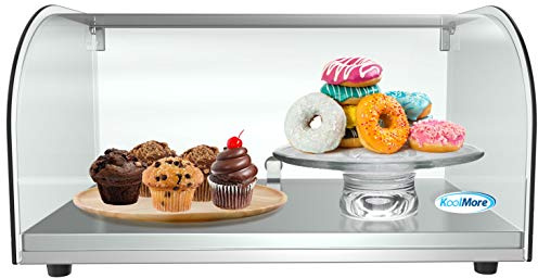KoolMore DC-1C Bakery Display Case, 0.88 Cu. Ft - 1 Shelves, Clear