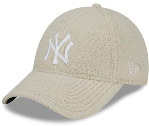 New Era New York Yankees MLB Teddy White 9Forty Adjustable Cap - One-Size