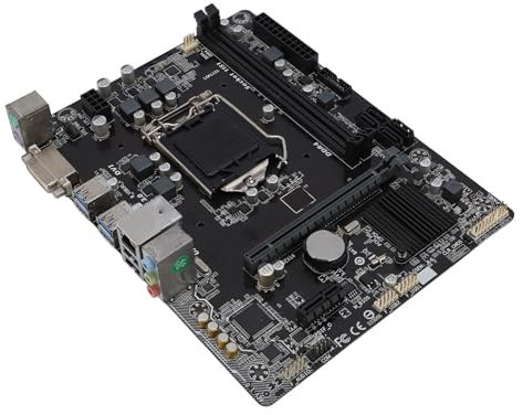 M ATX - Placa base para ordenador con ranura para CPU LGA 1151, Realtek Ethernet, memoria DDR4 2133 MHz, interfaz DVI para I7 I5 I3, 32 GB de capacidad, fuente de alimentación de 5 fases, PCI