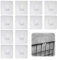 12 Stück haken selbstklebend hooks,klebehaken extra stark adhesive,wandhaken selbstklebende haken ohne bohren,klebehaken decke outdoor,klebehaken transparent,deckenhaken ohne bohren selbstklebender﻿
