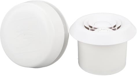 Tbest Ventilateur de toit RV - Efficace - Tête champignon - Ventilateur d'extraction d'air pour camping-car, yacht - 12 V