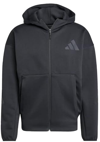 adidas Men Track Jacket New Z.N.E. Full-Zip Hooded