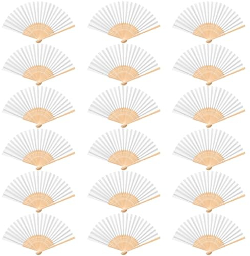 50 Ventagli Matrimonio Personalizzati Bianchi di Carta Regalo Gadget per Matriomonio Invitati