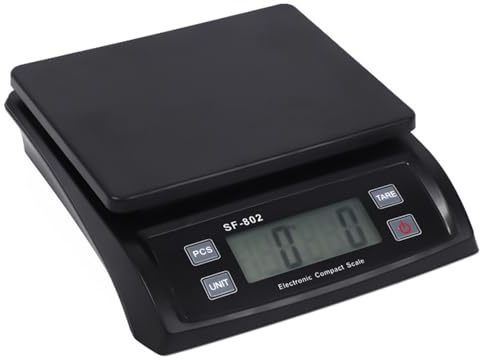 Bilancia per Alimenti in ABS, Bilancia da Cucina Digitale da 30 kg/66 lb con Display LCD e Funzione Conteggio/Tara, G/Oz/Lb/Kg, Funziona a Batteria per Cottura al Forno, Cucina
