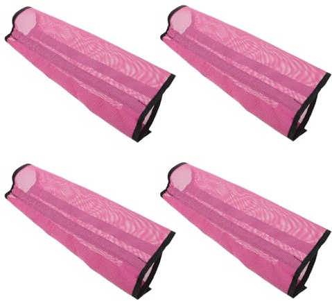 ORFOFE Protector de Nylon para Patas de Caballo Protección contra Moscas y Versátil para Establo en Verano, Paquete de 4 Unidades