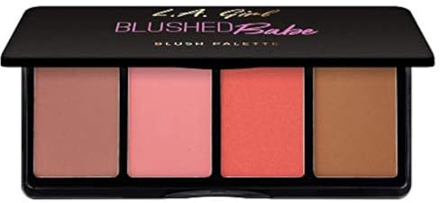 L.A. Girl Fanatic Blush Palette – Blushed Babe für strahlendes und natürliches Rouge, ideal zum Hervorheben Ihrer Wangen und zur Vervollständigung Ihres Make-up-Looks.