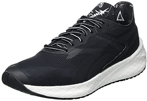 Reebok Herren Floatride Energy Symmetros Running Shoe, Black/White/Cold Grey, 43 EU