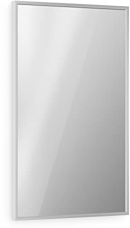 Klarstein Smart Stufa Elettrica Basso Consumo, Termoconvettore a Parete 1000W Termosifone Elettrico, Riscaldamento Elettrico, Pannello Radiante Infrarossi, Lampada Riscaldante, WiFi/App, IP24 No CO2