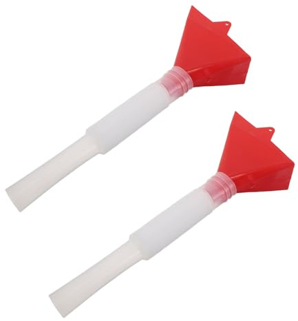 HONITANO 2 Set Kit Tubo Semina Mais e Grano con Imbuto Flessibile per Orto e Giardino Accessorio Versatile per Piante Fiori Ortaggi e Alberi Riduce Ostruzioni e Sprechi Semi