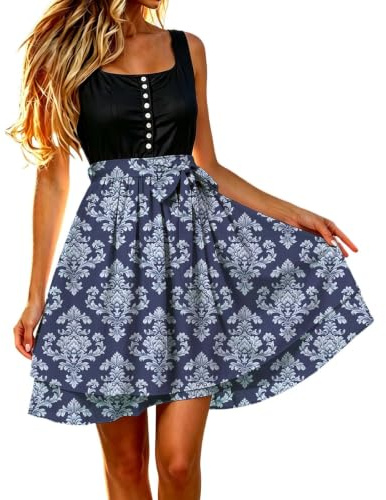 Dirndl förkläde enkelt dirndlförkläde med rosett smutsavvisande Dirndlförkläden kostymförkläde med knytband Dirndl-förkläde dam för bayersk oktoberfest outfit