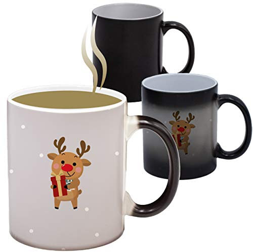 My Custom Style Tazza Magica termosensibile#Natale-Renna 2#325ml