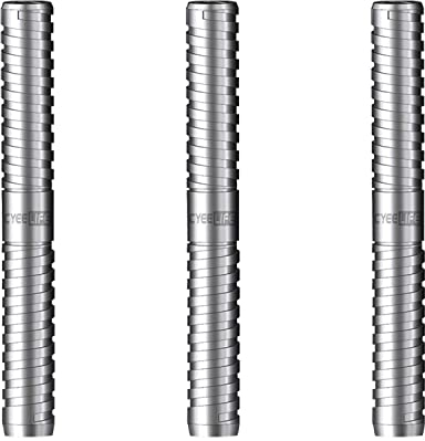 CyeeLife 18g Tungsten Soft Dart Barrels 90% ZG09 Silber