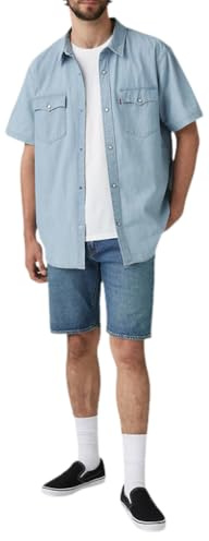 Levi's Men's 405 Standard Denim Shorts, Comeback Tour Shorts, 34W