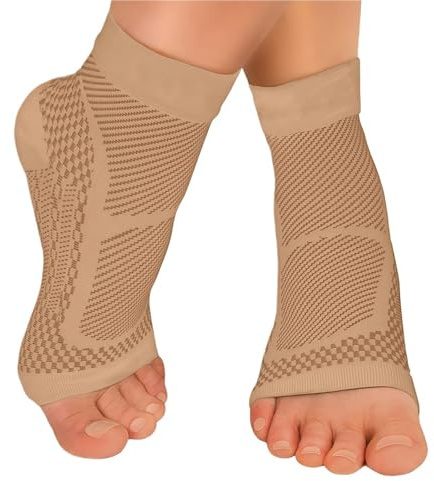 L6NqIAG ankelbandage sport ankelkompressionsmanschett för plantar fasciit