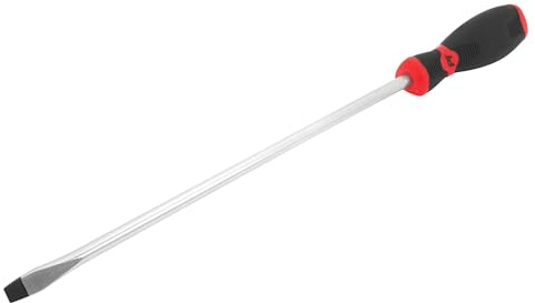 Performance Tool W30983 Spårmejsel, svart och röd slitsad skruvmejsel, 0,95 x 30,5 cm
