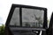 Satz Car Shades (Hintertüren) kompatibel mit Volvo V70 Kombi 2007- / XC70 2007- (2-teilig), Schwarz