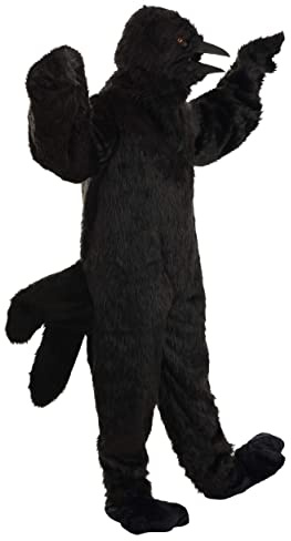 Crow Mascot Fancy Dress Costume for Adults Standard