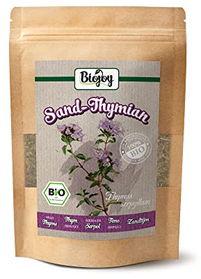 Biojoy Tisana di Timo Serpillo BIO (100 g), essiccato e tagliato (Thymus serpyllum)