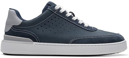 Clarks Courtlite Run Mens Navy Nubuck, 7