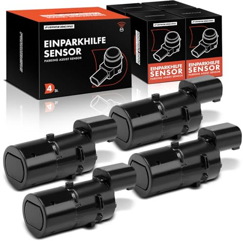 Frankberg 4x Parksensor Vorne Hinten Kompatibel mit 5er E39 520 523 525 528 530 540 M5 2.0L-4.9L 1995-2003 7er E38 725 728 730 735 740 750 2.5L-5.4L 1994-2003 Replace# 66216902182
