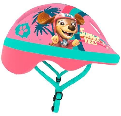 Seven Polska Klein-Kind Fahrradhelm Paw Patrol Girls, Rosa, XS: 44-48cm, ca. 1-2.5 Jahre, Mädchen, Helm