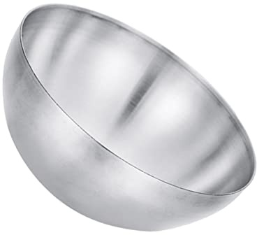 Mipcase Ciotola in Acciaio Inossidabile Ciotola per Insalata e Riso Zuppe e Cibi per Uso Domestico e Cucina