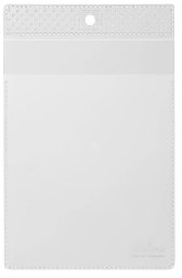 Durable Sichttasche A6, mit Schutzklappe und Lochung, 10 Stück, transparent, 230219