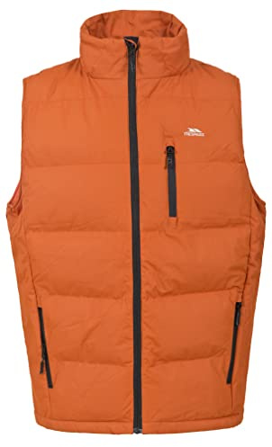 Trespass Clasp Gilet rembourré Homme Orange Brulé FR : XL (Taille Fabricant : XL) MAJKGIK10003_BRTXL_Orange Brulé_XL