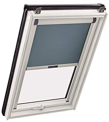 Komplettpaket Sunblock Roto Dachfenster aus Kunststoff inkl. Verdunkelungsrollo V06 (Eindeckrahmen: ZIE, 65 x 118)