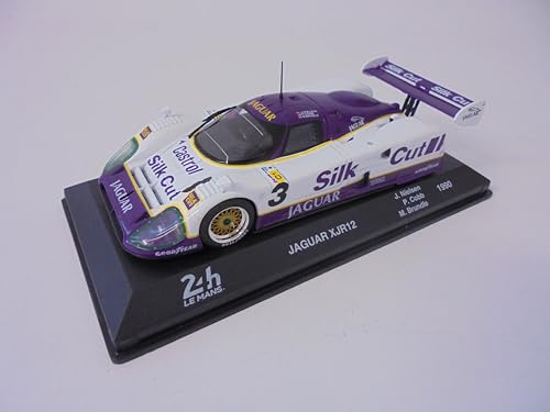 OPO 10 - Auto in Miniatura da Collezione 1/43 Compatibile con Jaguar XJR12 Silk Cut 24h Le Mans 1990-24LM17