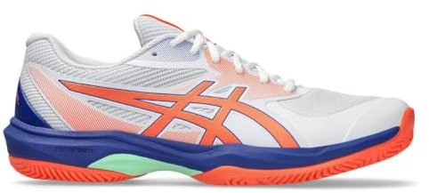 ASICS Mens Game Ff Padel Sneaker, Vivid White Coral, 10 UK