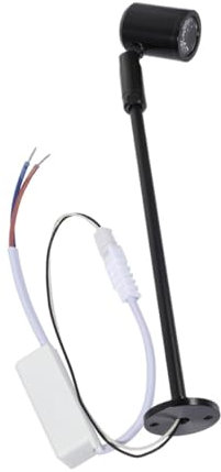 CLISPEED Mini Led Cabinet Spotlight 1w Natural White 315mm Black Standing Indoor Display Jewelry Showcase Spot Light for Home and Retail