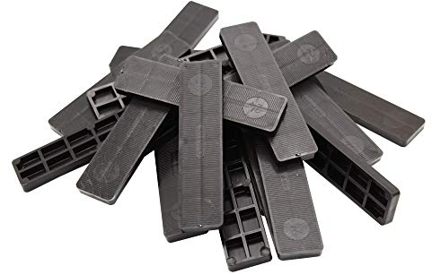 SILISTO Verglasungsklötze aus Kunststoff 100x36x6mm - 1000 Stück - die Abstandshalter Kunststoff eignen sich als: Unterlegkeile, Distanzscheiben, Ausgleichsplättchen, Glaserklötze oder Montageklötze