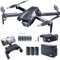 CHUBORY X10 PRO GPS Drone with Camera for Adults 4K UHD, 90 Min Long Flight Time,3280 FT Long Control Range, Auto Return, Follow Me, Brushless Motor, RC Quadcopter for Beginners(<0.250g)