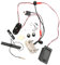 Toyvian 1set Pickup Per Con Controllo Volume e Tonalità Amplificatore Piezoelettrico Per Strumenti Musicali Accessorio Per Musicisti